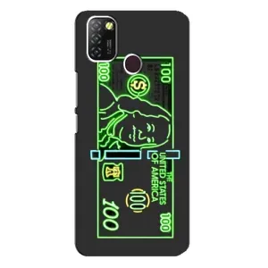 Чехол (Дорого -богато) на Infinix Hot 10 Lite (Баксы)