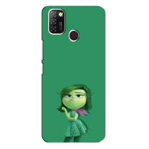 Чохол Головоломка для Infinix Hot 10 Lite - (AlphaPrint) (Гидливість)