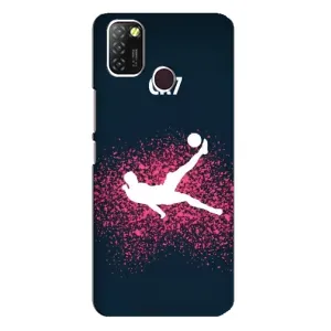 Чехол Криштиану Роналду для Infinix Hot 10 Lite (CR7 Удар)