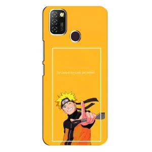 Чехлы с принтом Наруто на Infinix Hot 10 Lite (Даттебаё)