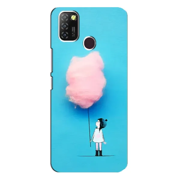 Чехол с рисунком «Девочка с тучкой» для Infinix Hot 10 Lite Чехол с рисунком «Девочка с тучкой» для Infinix Hot 10 Lite