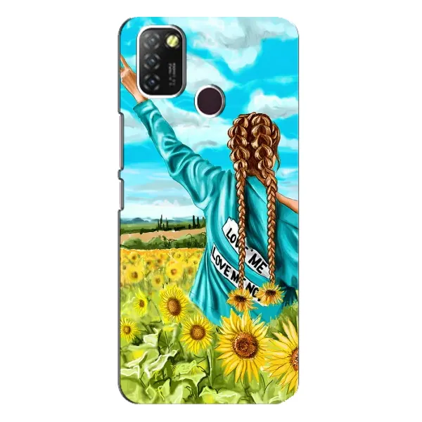 Чехол с рисунком «Девушка на поле» для Infinix Hot 10 Lite Чехол с рисунком «Девушка на поле» для Infinix Hot 10 Lite
