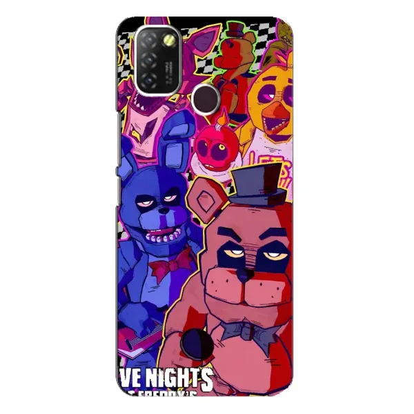 Чехол с рисунком «Фредди» для Infinix Hot 10 Lite Чехол с рисунком «Фредди» для Infinix Hot 10 Lite
