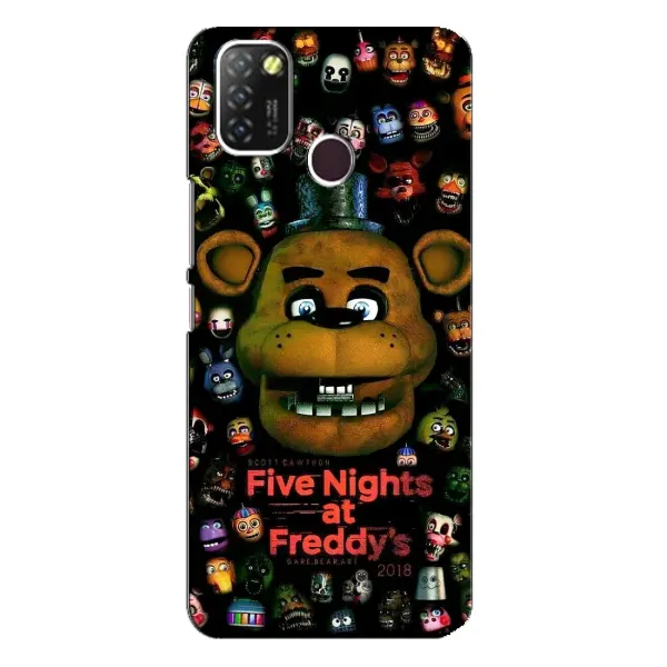 Чехол с рисунком «Freddy» для Infinix Hot 10 Lite Чехол с рисунком «Freddy» для Infinix Hot 10 Lite