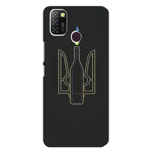 Чохол з картинкою (Патріотичний ГЕРБ) на Infinix Hot 10 Lite (Герб - Молотова)