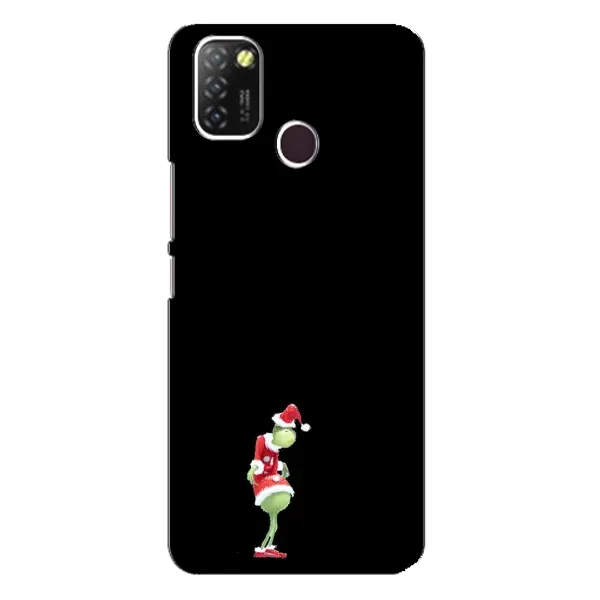 Чехол с рисунком «Гринч на чорном» для Infinix Hot 10 Lite Чехол с рисунком «Гринч на чорном» для Infinix Hot 10 Lite