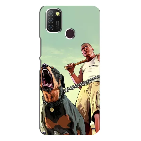 Чехол с рисунком «GTA» для Infinix Hot 10 Lite Чехол с рисунком «GTA» для Infinix Hot 10 Lite