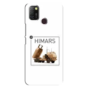 Чехлы на военную тематику для Infinix Hot 10 Lite (HIMARS)