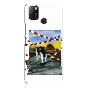 Чехол с принтом Собаки Патрон для Infinix Hot 10 Lite (Храбрый Патрон)