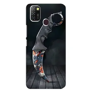 Чехол КИБЕРСПОРТ для Infinix Hot 10 Lite (Кинжал КС ГО)