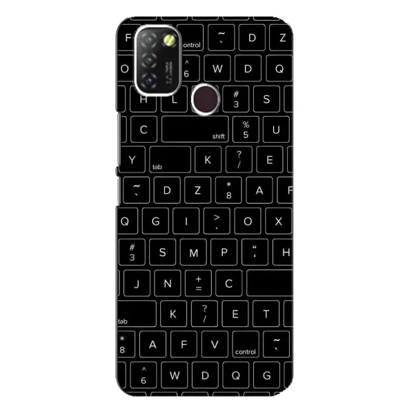 Чехол с рисунком «Клавиатура» для Infinix Hot 10 Lite Чехол с рисунком «Клавиатура» для Infinix Hot 10 Lite