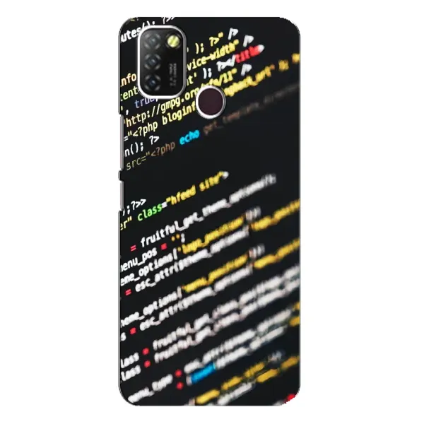 Чехол с рисунком «Код» для Infinix Hot 10 Lite Чехол с рисунком «Код» для Infinix Hot 10 Lite