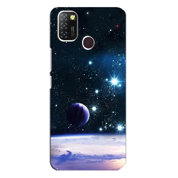 Чехол с рисунком «Космический вид» для Infinix Hot 10 Lite Чехол с рисунком «Космический вид» для Infinix Hot 10 Lite
