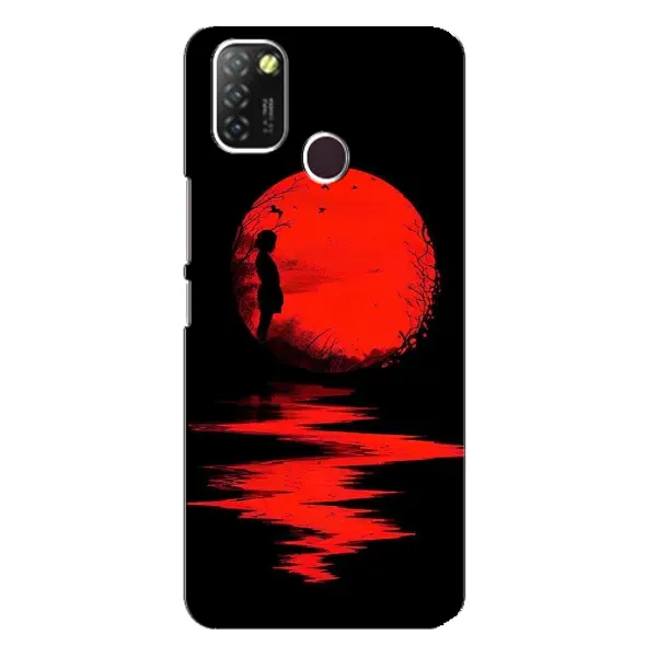 Чехол с рисунком «Красный Закат» для Infinix Hot 10 Lite Чехол с рисунком «Красный Закат» для Infinix Hot 10 Lite