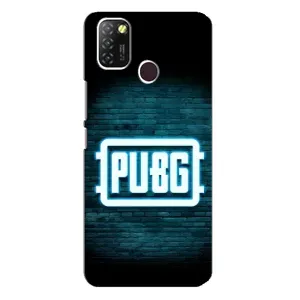 Чохол (TPU) з картинкою "Лого Пабг" на Інфінікс Хот 10 Лайт (Лого PUBG)