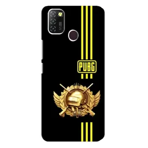 Чохол (TPU) з картинкою "Лого Пабг" на Інфінікс Хот 10 Лайт (Логотип PUPG)
