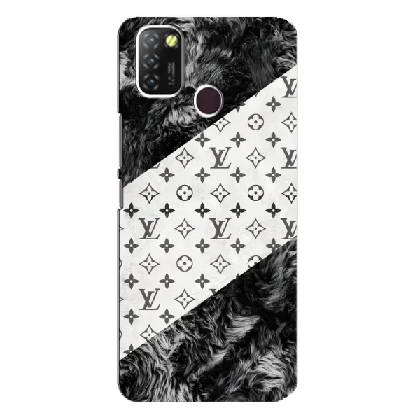 Чехол с рисунком «LV на белом» для Infinix Hot 10 Lite Чехол с рисунком «LV на белом» для Infinix Hot 10 Lite
