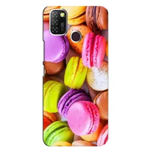 Чохол з зображенням смачної їжі для Infinix Hot 10 Lite (Макаруни)