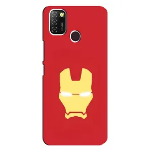 Чехол Супергерой Железный человек на Infinix Hot 10 Lite (Man)