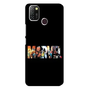 Силиконовый Чехол для Infinix Hot 10 Lite (MARVEL)