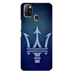 Чохли з тематикою "Круті машини" на Infinix Hot 10 Lite (Лого Maserati)
