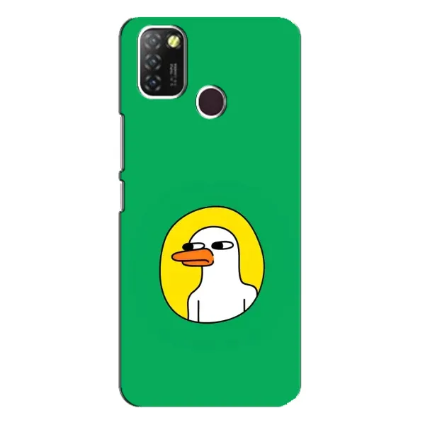 Чехол с рисунком «Мем Утка» для Infinix Hot 10 Lite Чехол с рисунком «Мем Утка» для Infinix Hot 10 Lite