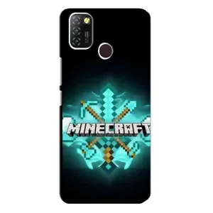 Чохол майнкрафт для Infinix Hot 10 Lite (MineCraft 2)