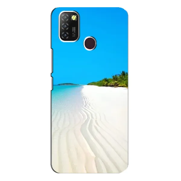 Чехол с рисунком «Море песок» для Infinix Hot 10 Lite Чехол с рисунком «Море песок» для Infinix Hot 10 Lite