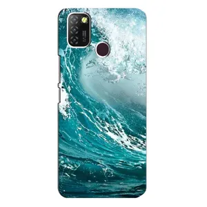 Літній Чохол на Infinix Hot 10 Lite (Морська Хвиля)