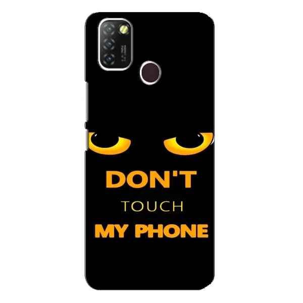 Чехол с рисунком «Не трогай мой телефон» для Infinix Hot 10 Lite Чехол с рисунком «Не трогай мой телефон» для Infinix Hot 10 Lite