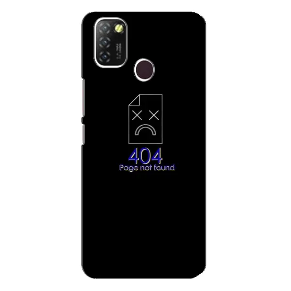 Чехол с рисунком «Ошибка 404» для Infinix Hot 10 Lite Чехол с рисунком «Ошибка 404» для Infinix Hot 10 Lite
