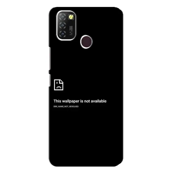 Чехол с рисунком «Ошибка» для Infinix Hot 10 Lite Чехол с рисунком «Ошибка» для Infinix Hot 10 Lite
