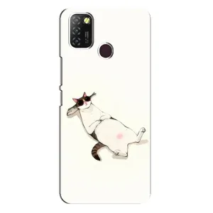Чохол на тематику: Коти для Infinix Hot 10 Lite (Відпочинок)