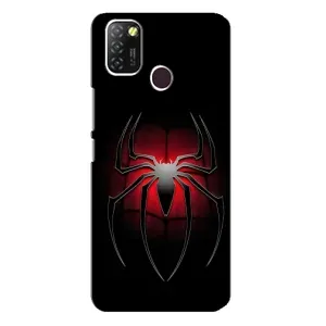 Чехол Супергерой Человека Паука на Infinix Hot 10 Lite (Паук)