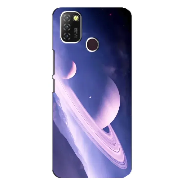 Чехол с рисунком «Планета в космосе» для Infinix Hot 10 Lite