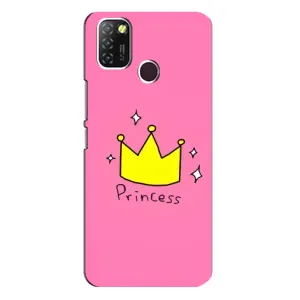 Девчачий Чехол для Infinix Hot 10 Lite (Princess)