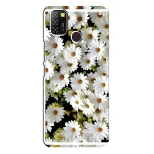 Чохол з ромашками на Infinix Hot 10 Lite (Рамка в ромашках)