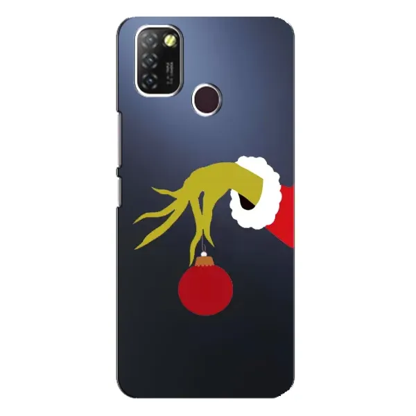 Чехол с рисунком «Рука Гринча» для Infinix Hot 10 Lite Чехол с рисунком «Рука Гринча» для Infinix Hot 10 Lite