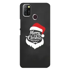 Чохол Санта Клаус для Infinix Hot 10 Lite (Санта Крісмас)