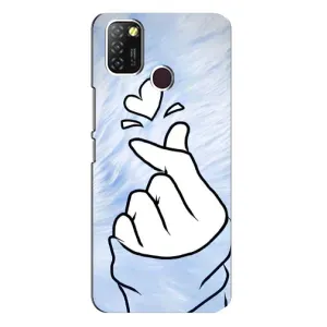 Чохол (Знак сердечка) для Infinix Hot 10 Lite (Серце знак)