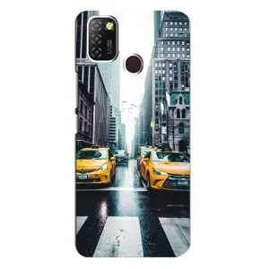 Силіконовий бампер (Працівники) на Infinix Hot 10 Lite (Таксі)