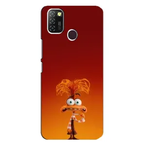 Чохол Головоломка для Infinix Hot 10 Lite - (AlphaPrint) (Тривожність)