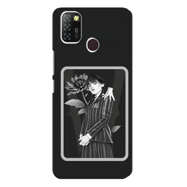 Чехол с рисунком «Венсдей картина» для Infinix Hot 10 Lite Чехол с рисунком «Венсдей картина» для Infinix Hot 10 Lite