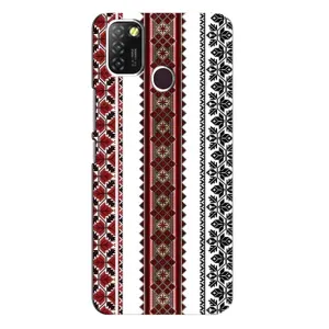 Силиконовый Чехол на Infinix Hot 10 Lite с картинкой Вышиванки (Вышиваночки)