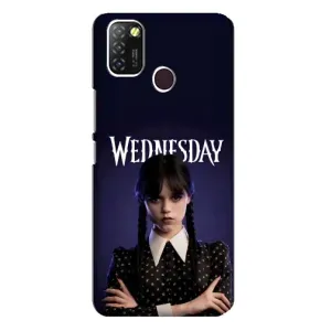 Чехлы с принтом Уэнсдей на Infinix Hot 10 Lite (Wednesdey)