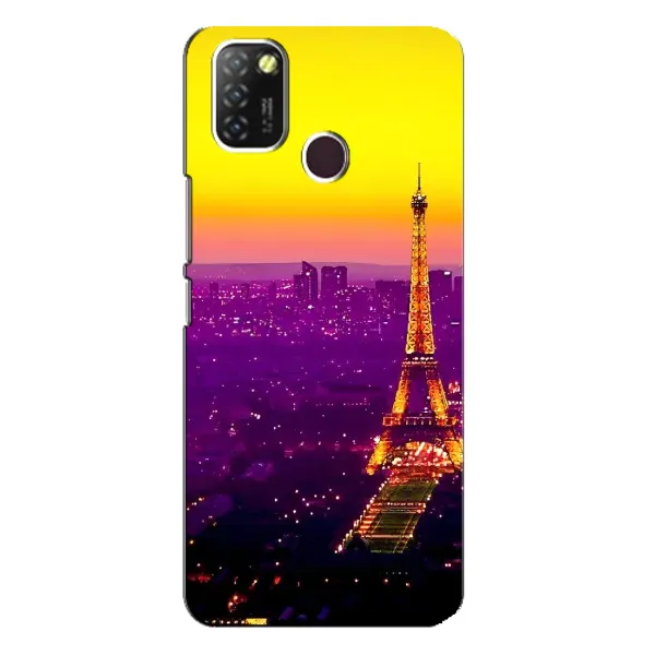 Чехол с рисунком «Яркая башня» для Infinix Hot 10 Lite Чехол с рисунком «Яркая башня» для Infinix Hot 10 Lite