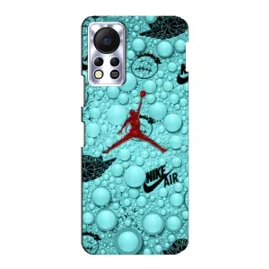 Силиконовый Чехол Nike Air Jordan на Инфиникс Хот 11с (Джордан Найк)