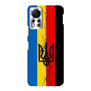 Чохли УПА (Червоно-Чорний) на Infinix Hot 11s (Прапор УПА)