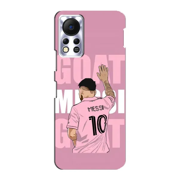 Чехол с рисунком «GOAT MESSI» для Infinix Hot 11s Чехол с рисунком «GOAT MESSI» для Infinix Hot 11s