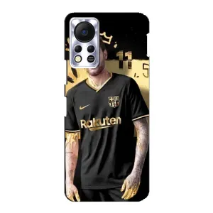 Силиконовый Чехол Infinix Hot 11s (Gold Neymar)